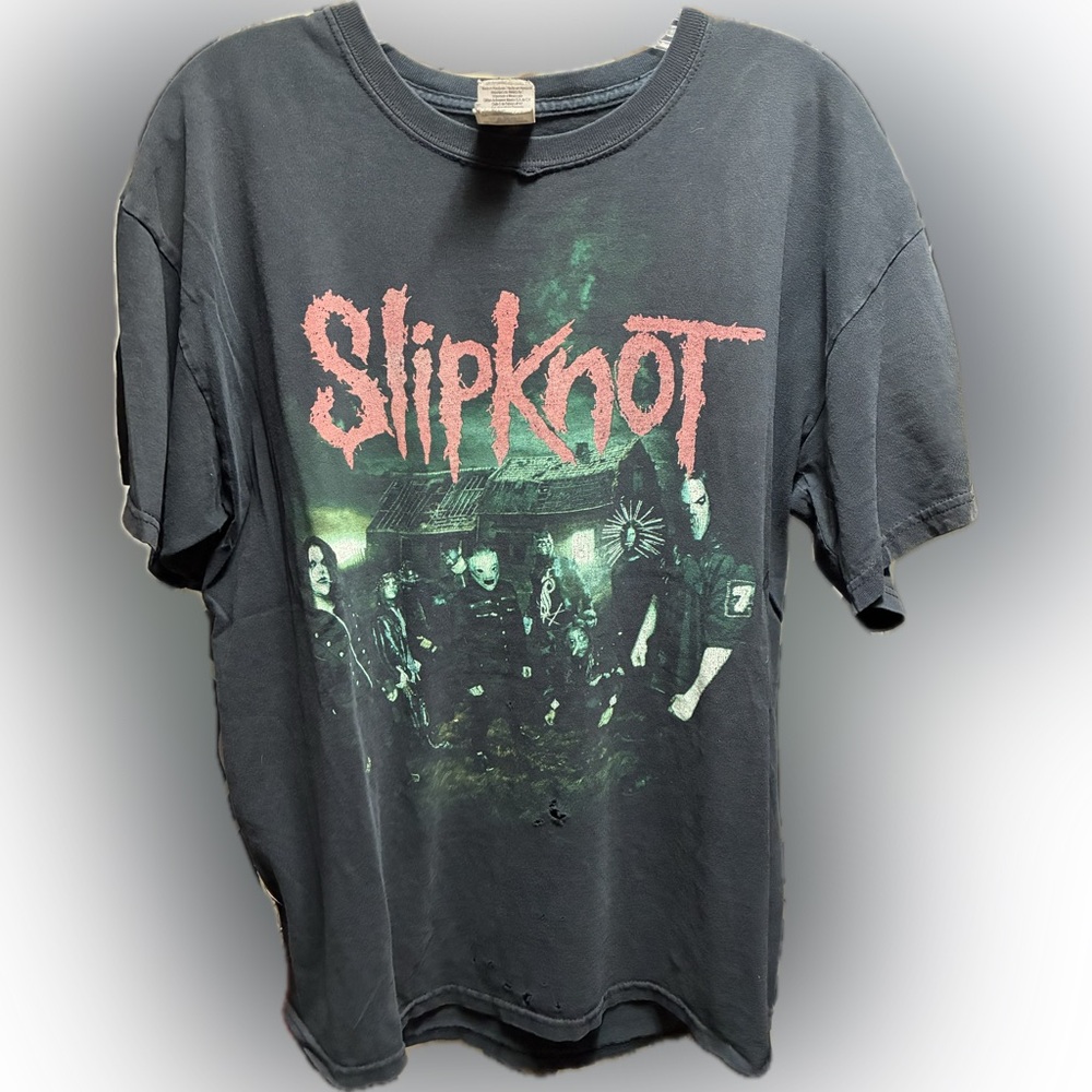 Vintage Y2K Slipknot Double Sided Graphic T Shirt
